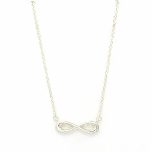 Tiffany Co Infinity Sterling Silver Necklace